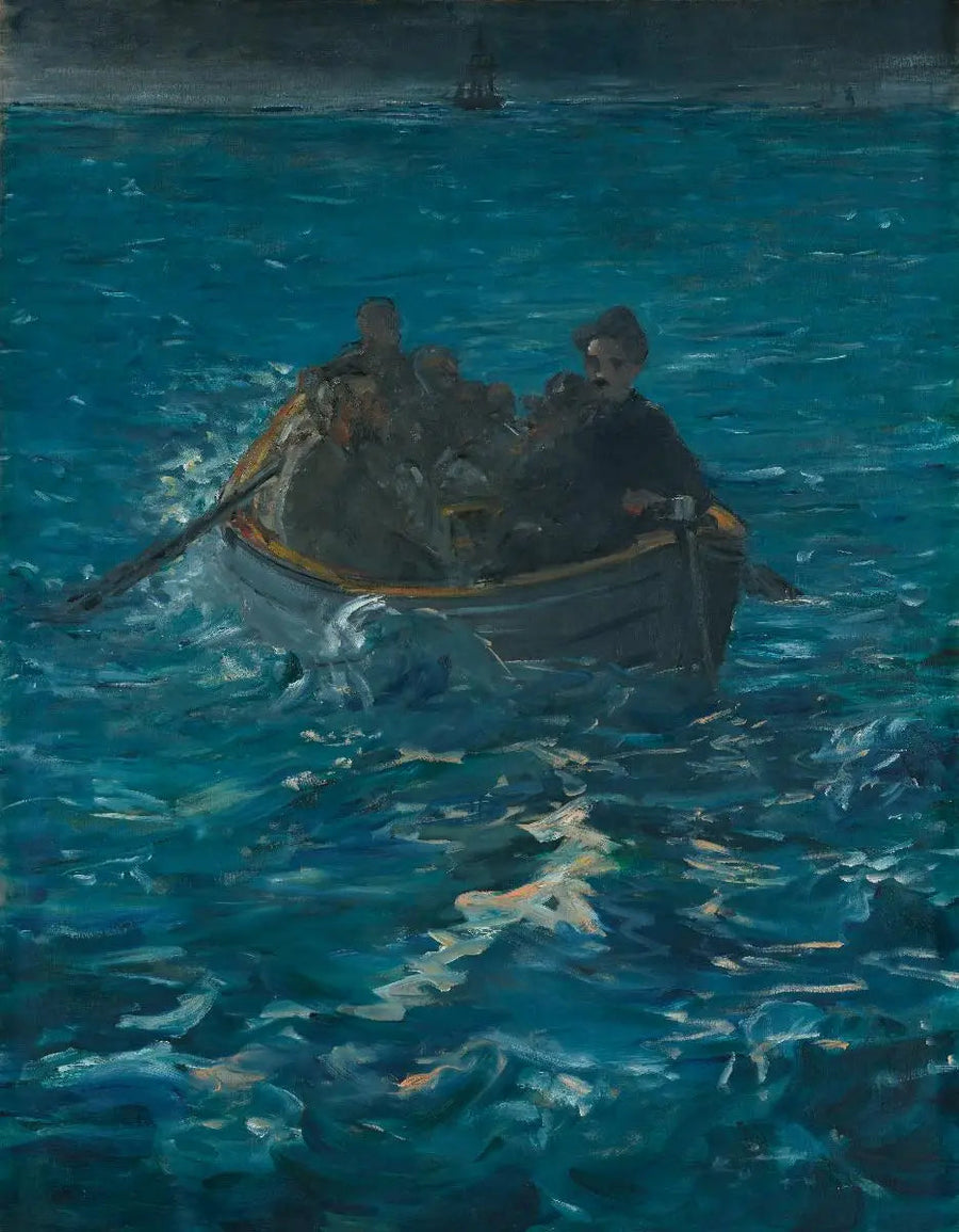 The Escape from Rochefort - Édouard Manet