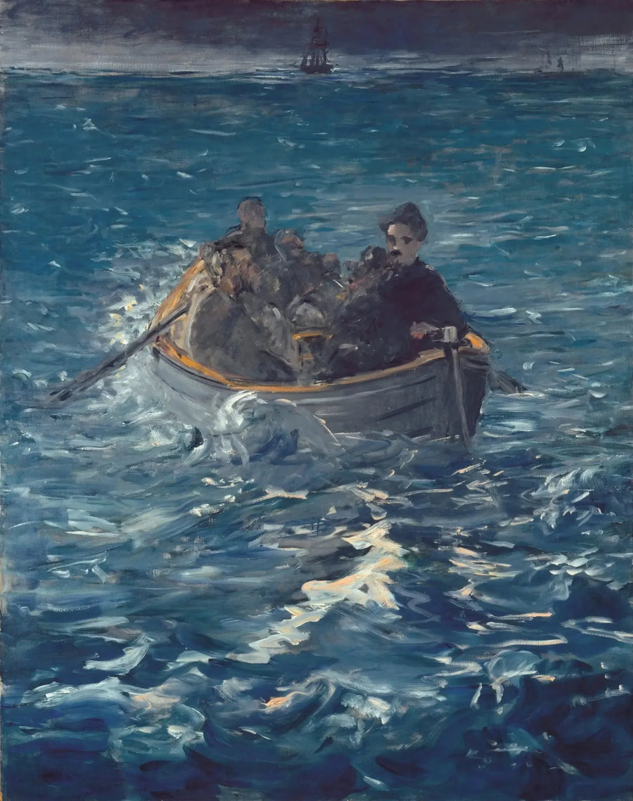 The Escape from Rochefort - Édouard Manet