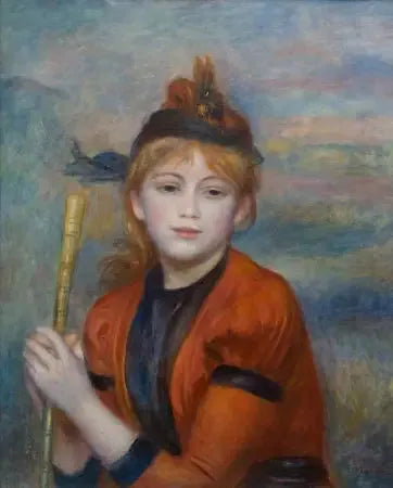 The Excursionist - Pierre-Auguste Renoir