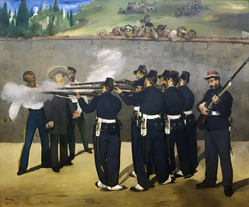 The Execution of Emperor Maximilian - Édouard Manet