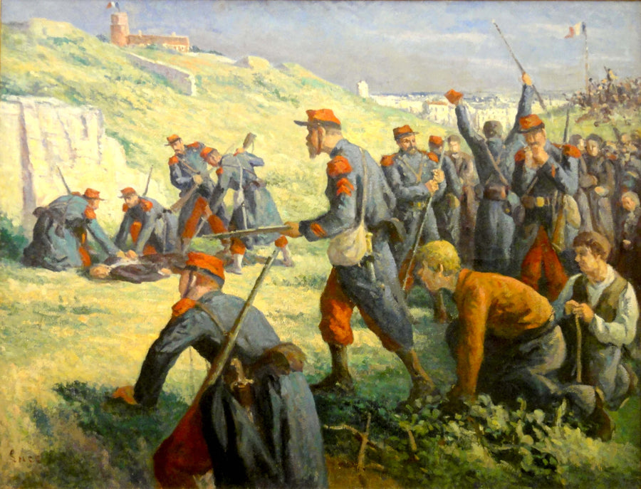 The Execution of Varlin - Maximilien Luce