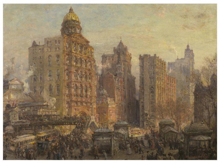 Rush Hour - Colin Campbell Cooper
