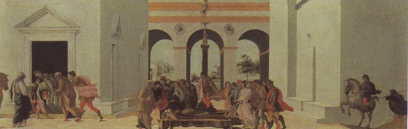 The History of Lucretia - Filippino Lippi