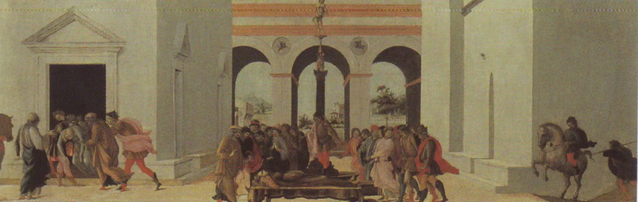 The History of Lucretia - Filippino Lippi