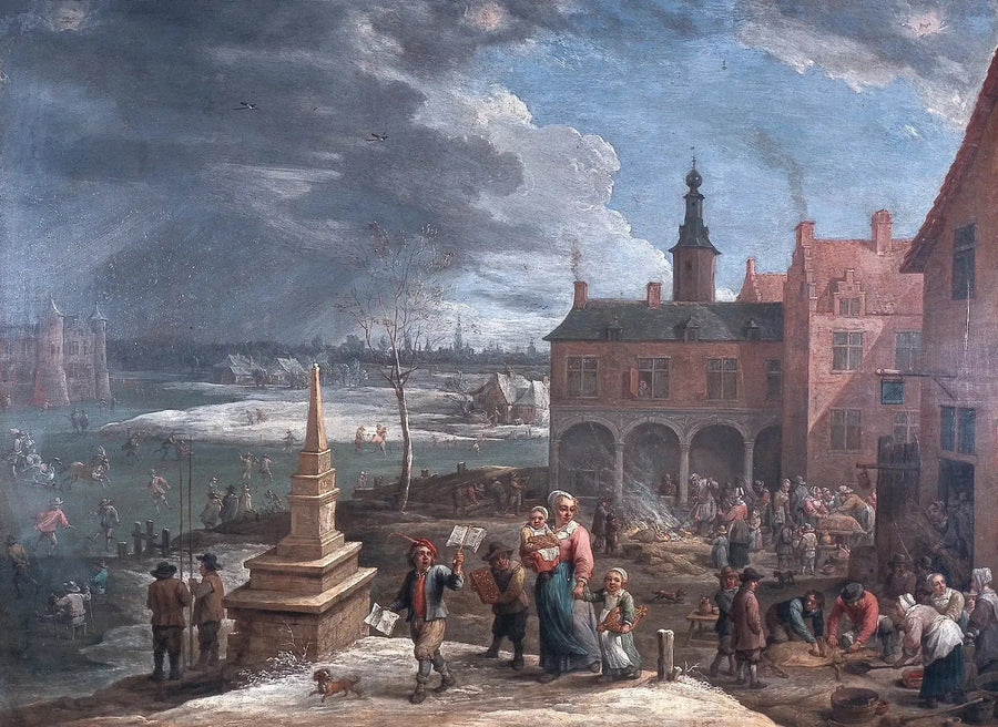 Winter - David Teniers the Younger