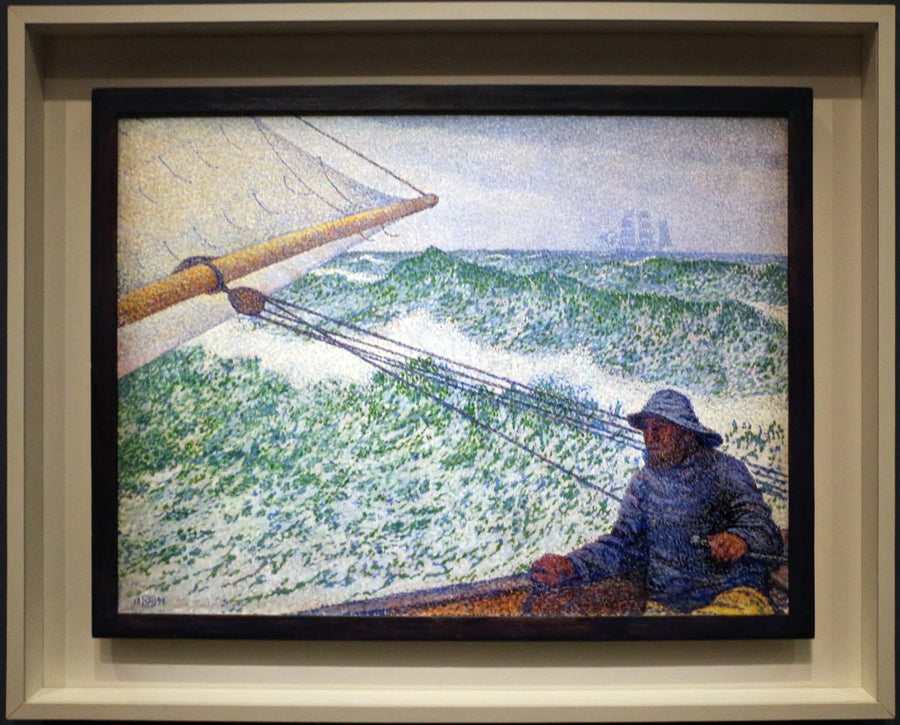 The Man at the Helm - Theo van Rysselberghe