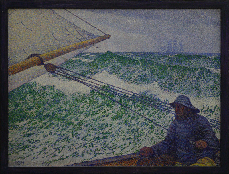 The Man at the Helm - Theo van Rysselberghe