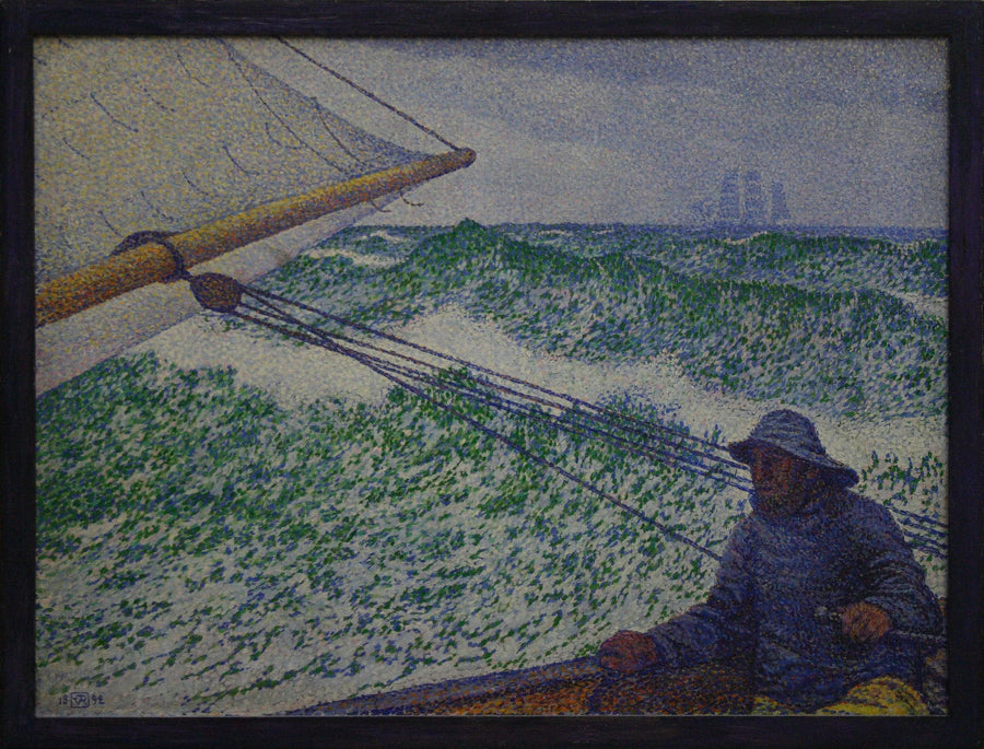 The Man at the Helm - Theo van Rysselberghe