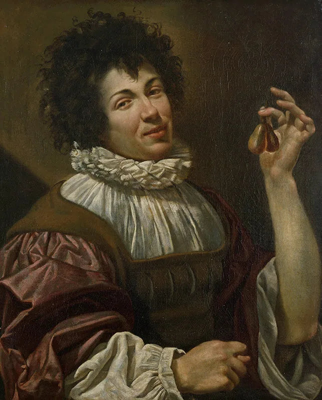 The Man with the Fig - Simon Vouet