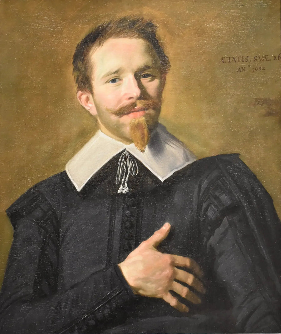 The Man with Hand on Heart - Frans Hals