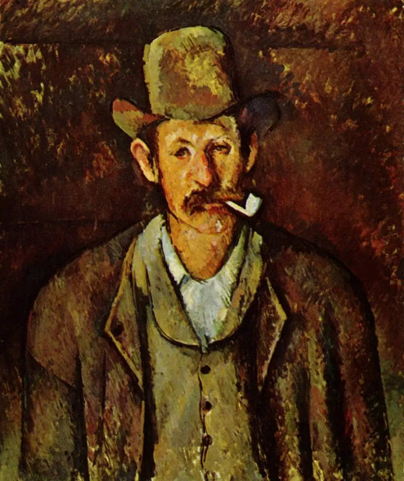 The Man with the Pipe - Paul Cézanne