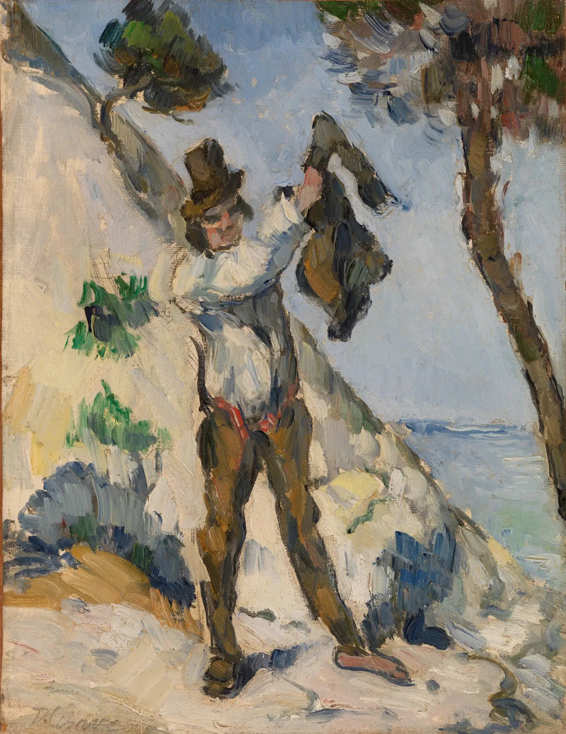 The Man with the Jacket - Paul Cézanne