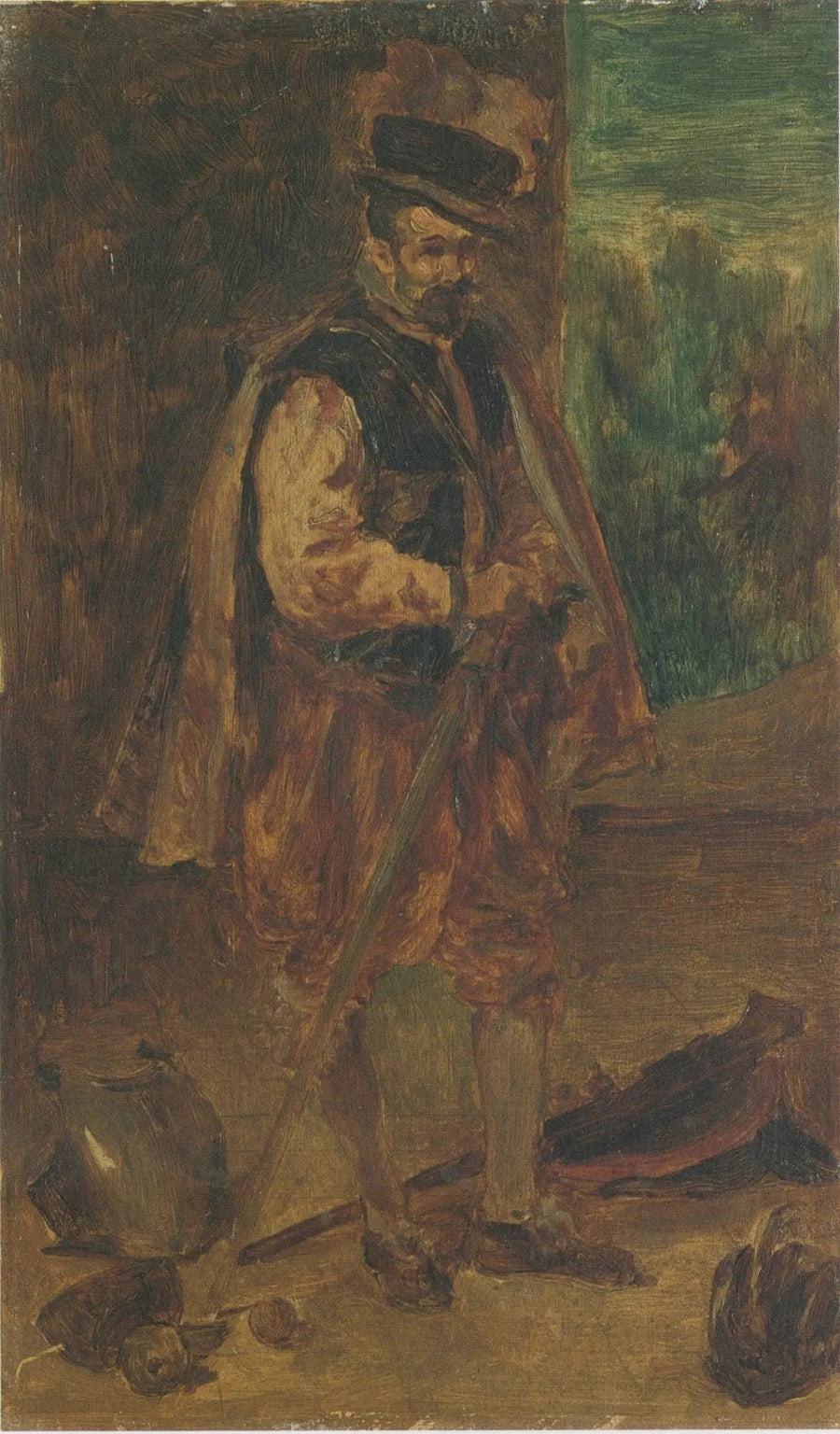 The Man with a Cane - Édouard Manet