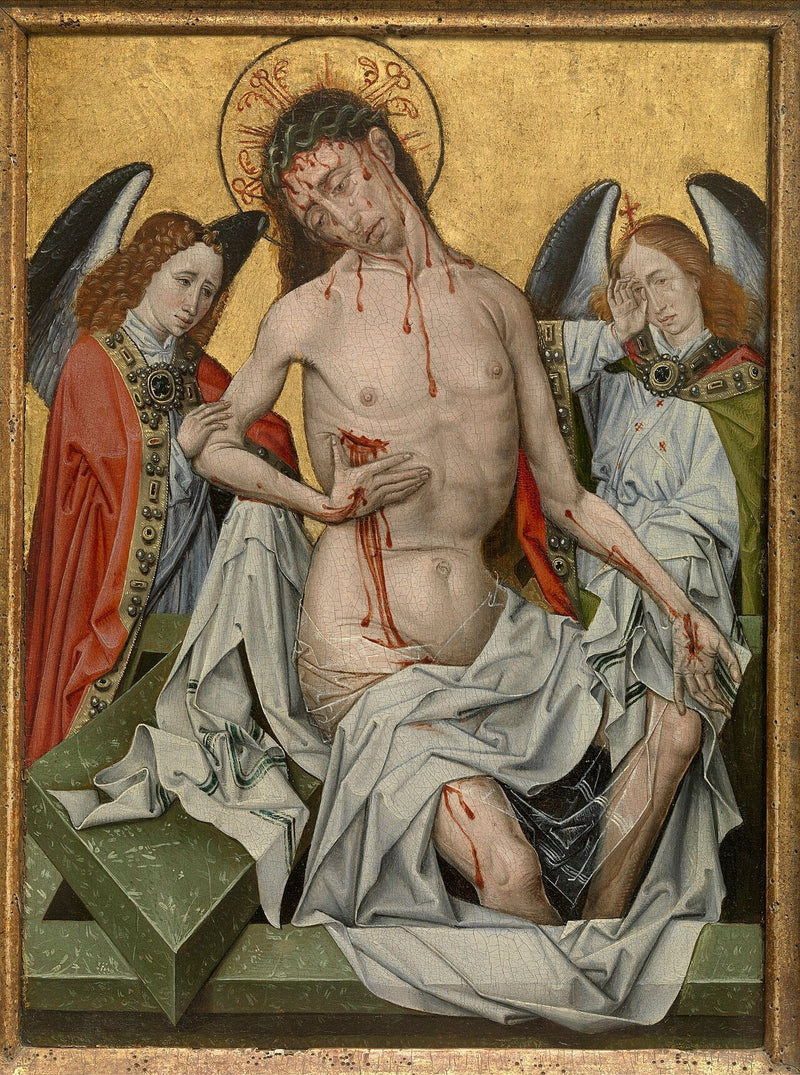 The Man of Sorrows - Master of Flémalle