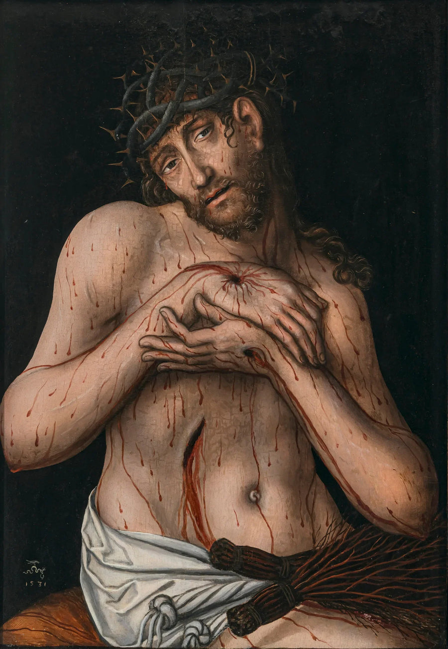 The Man of Sorrows - Lucas Cranach the Elder