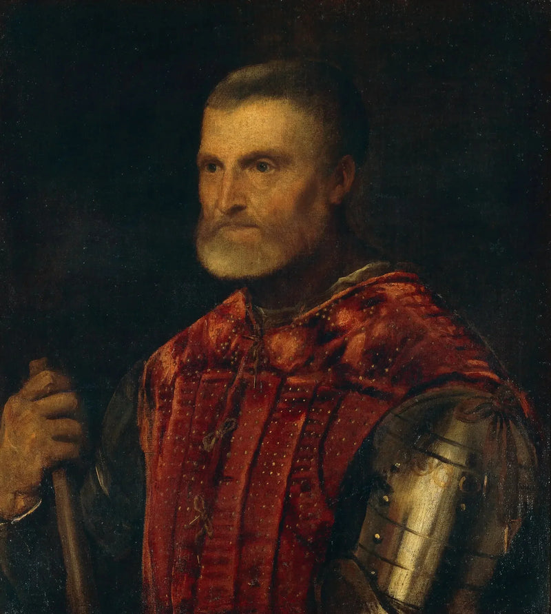 The Man in Armor - Titian