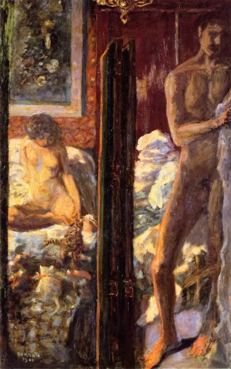 The Man and the Woman - Pierre Bonnard