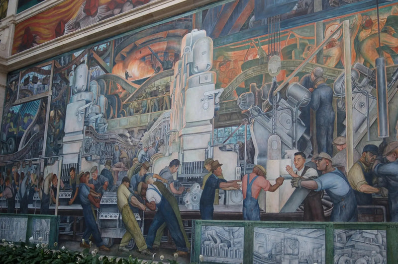 The Man and the Machine - Diego Rivera