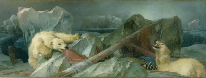The Man proposes, God disposes - Edwin Henry Landseer