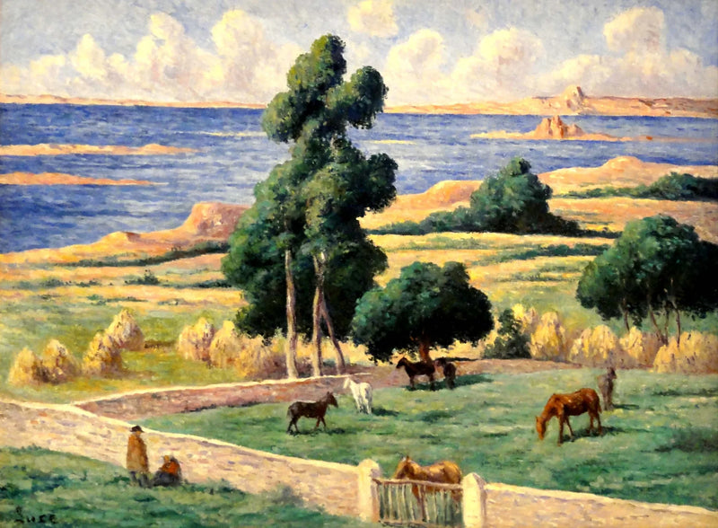 The Wooden Island, Kermouster, Lézardrieux - Maximilien Luce