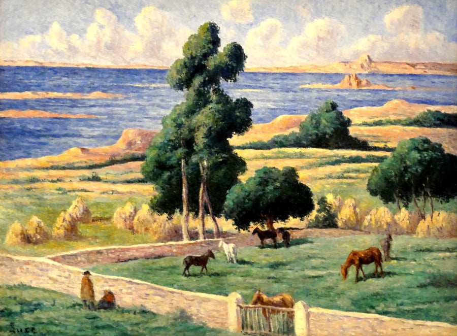 The Wooden Island, Kermouster, Lézardrieux - Maximilien Luce