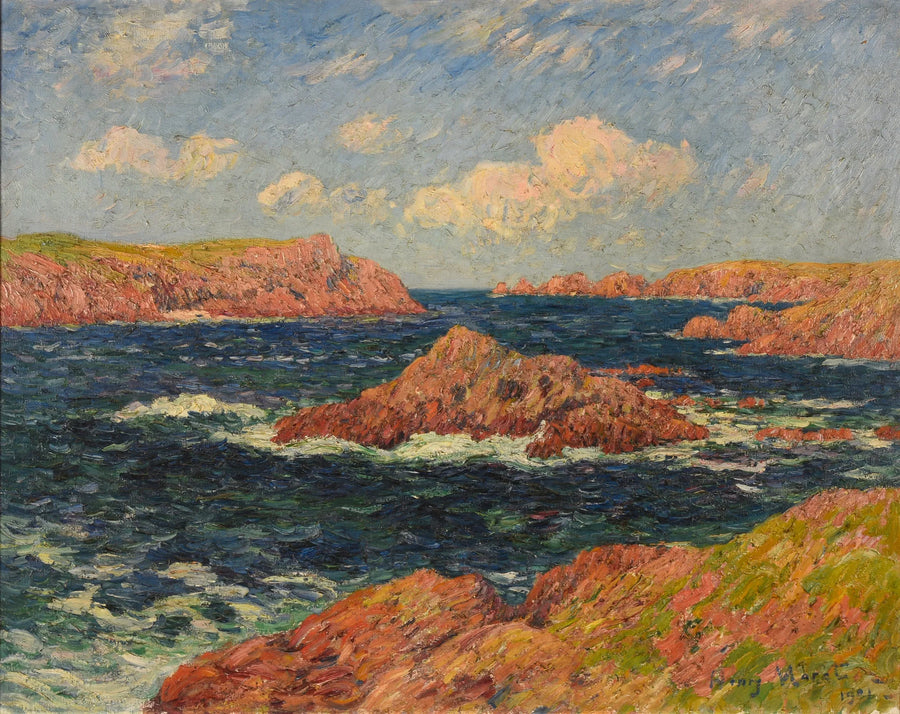 The island of Kerellec (Ouessant) - Henry Moret