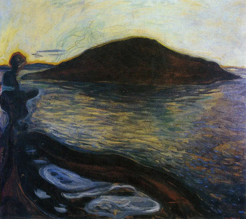 The Island - Edvard Munch