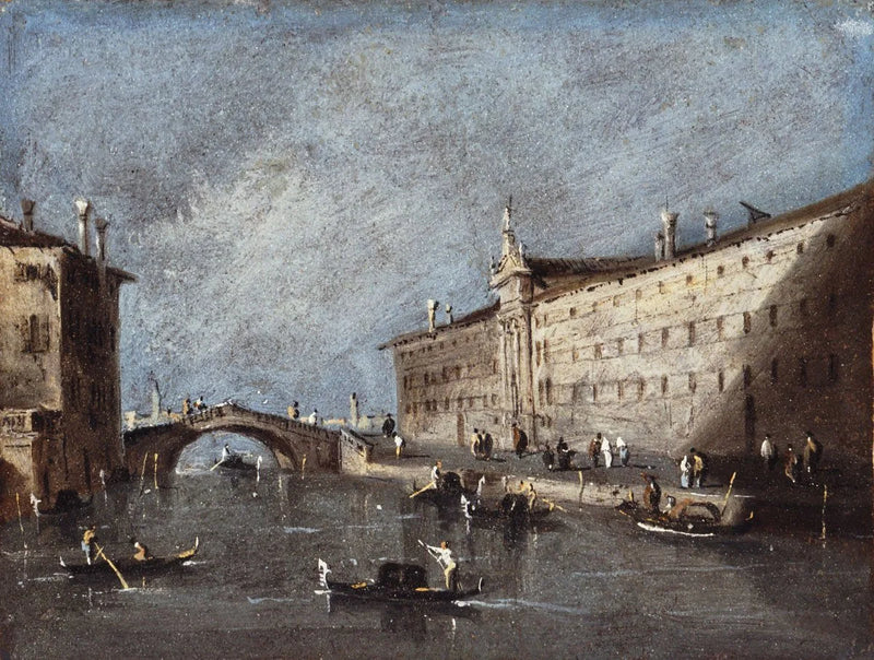 Saint Christopher Island of Murano - Francesco Guardi