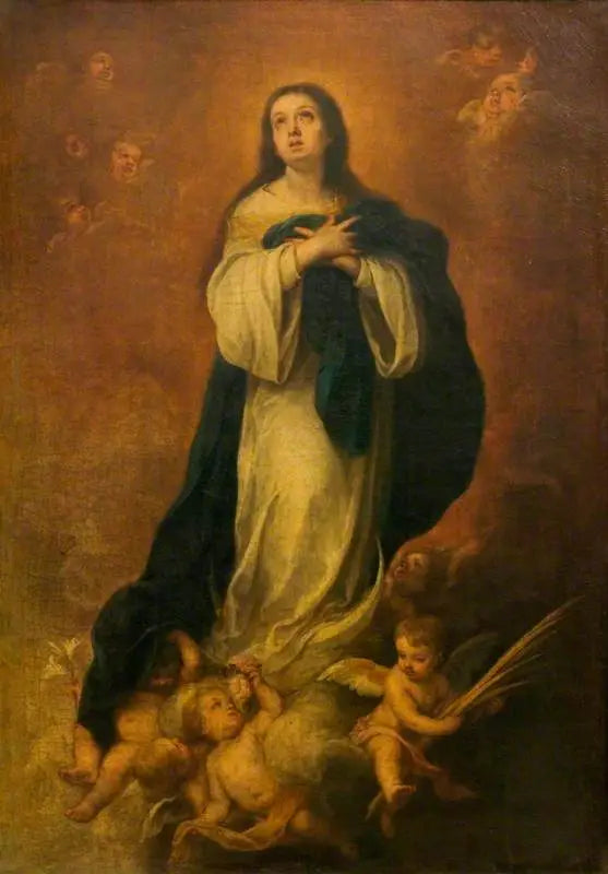L'Immaculée Conception - Bartolomé Esteban Murillo image 1 tableau peint à l’huile sur toile