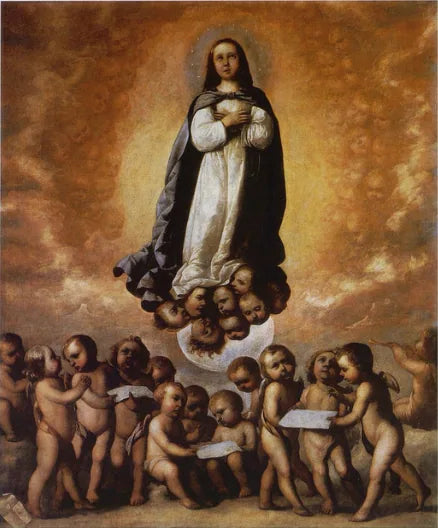 The Immaculate Conception as a Child - Francisco de Zurbarán