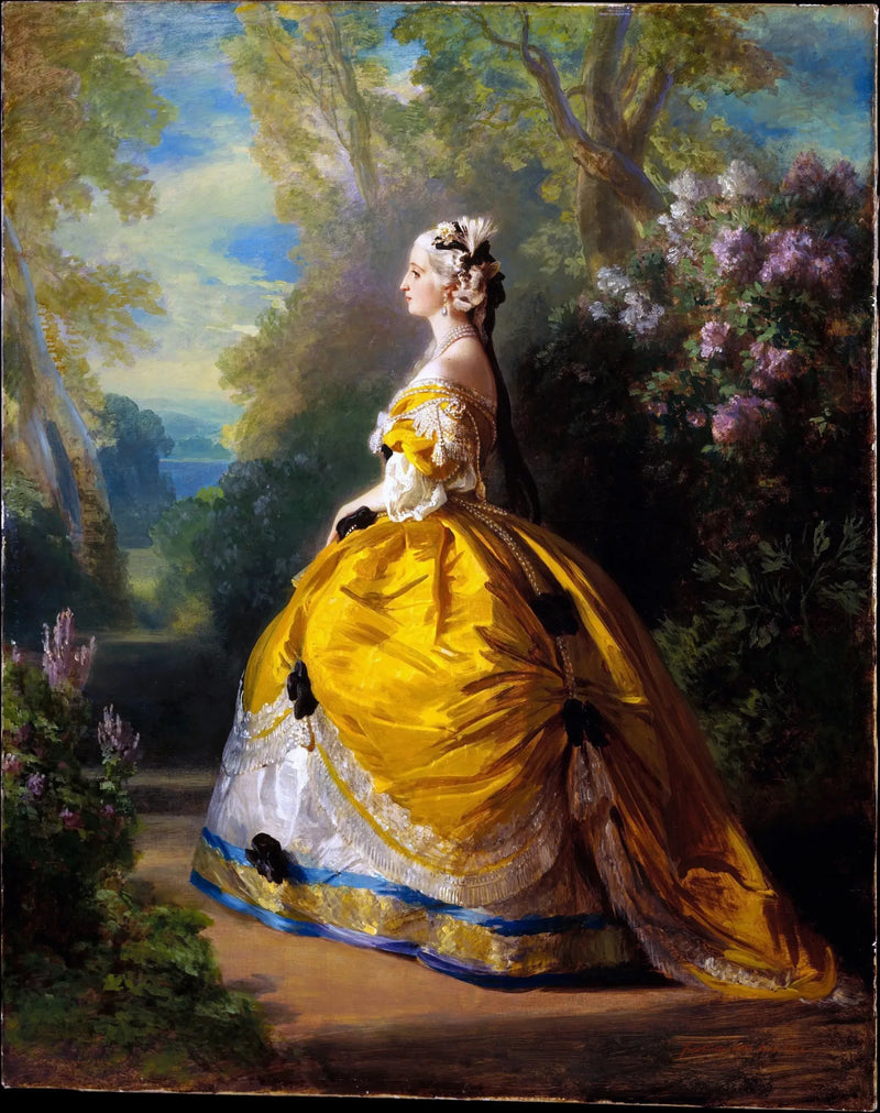 Empress Eugénie à la Marie-Antoinette - Franz Xaver Winterhalter
