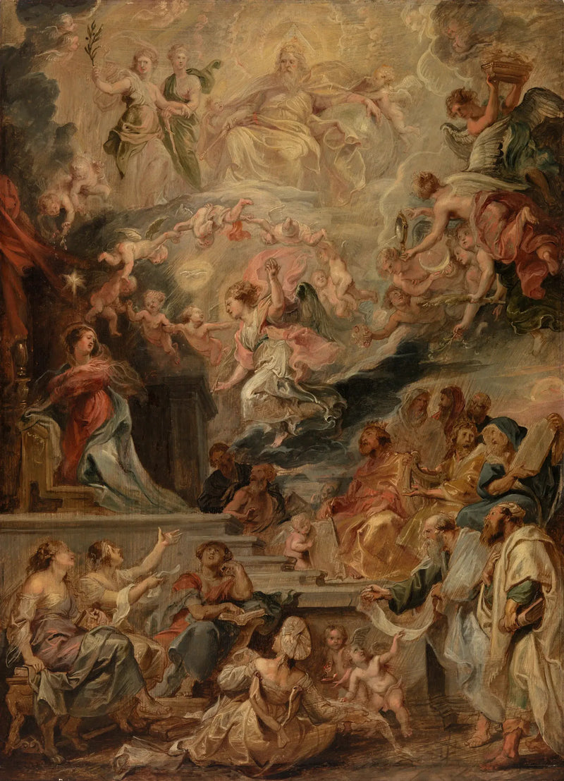 The Incarnation as the Fulfillment of All Prophecies - Peter Paul Rubens