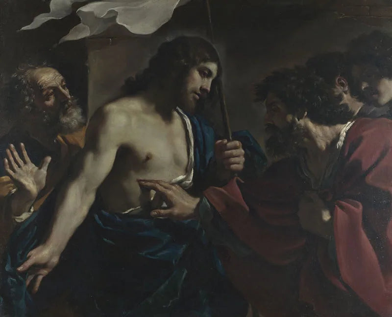The Incredulity of Saint Thomas - Guercino