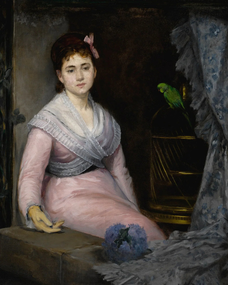 Indolence - Eva Gonzalès
