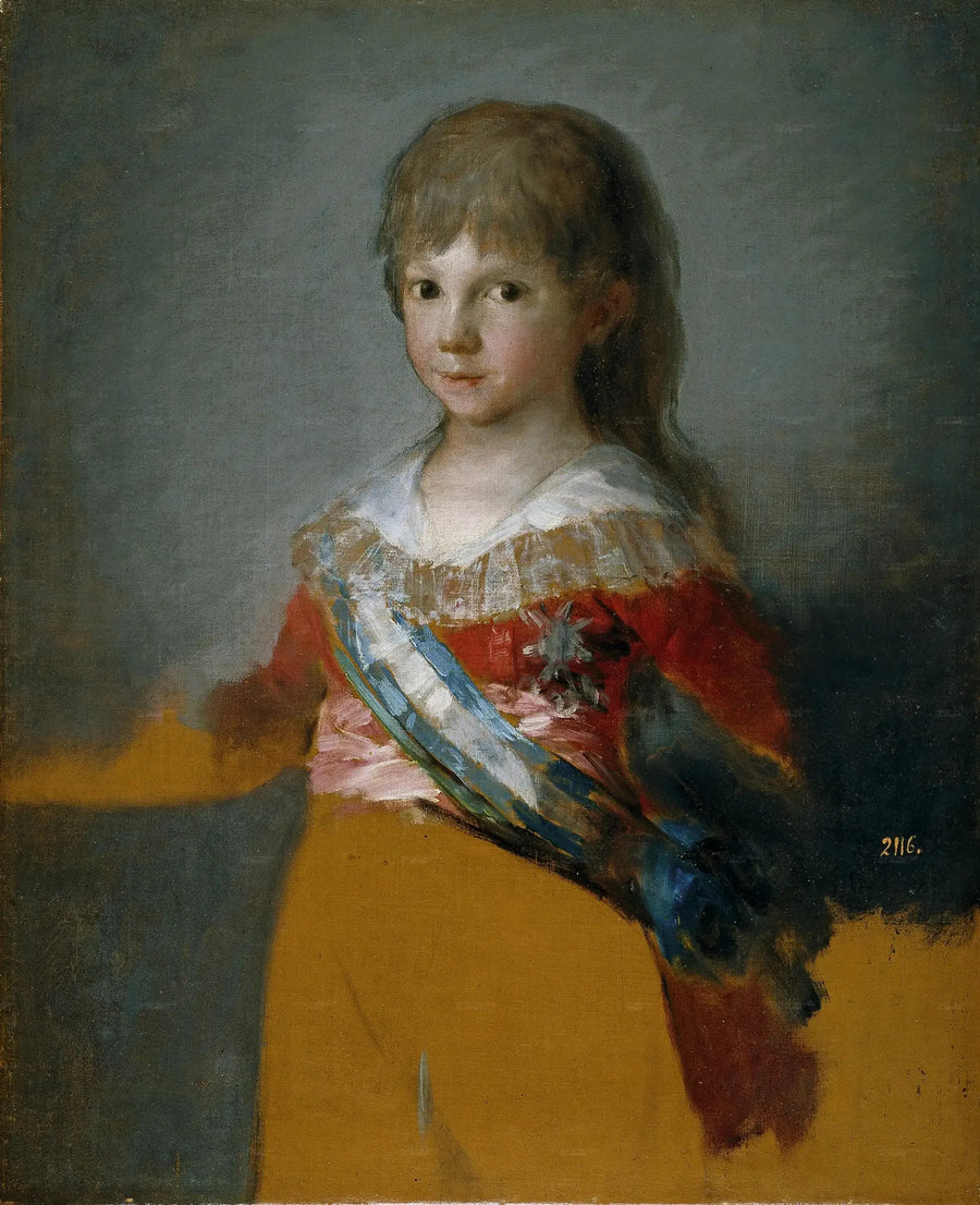 The Infant François de Paule - Francisco de Goya
