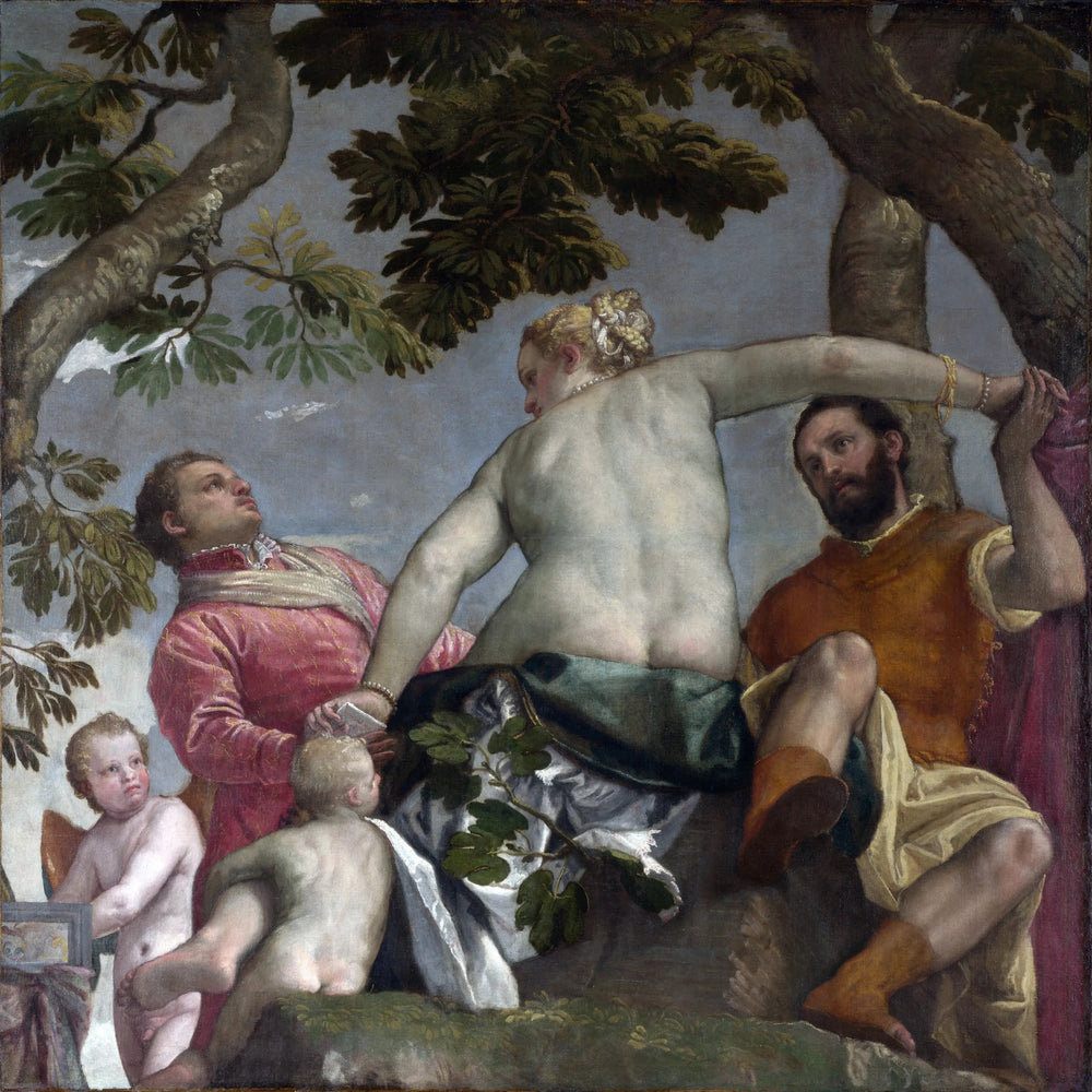 L'Infidélité - Paul Véronèse image 1 copie peinte à la main à l’huile