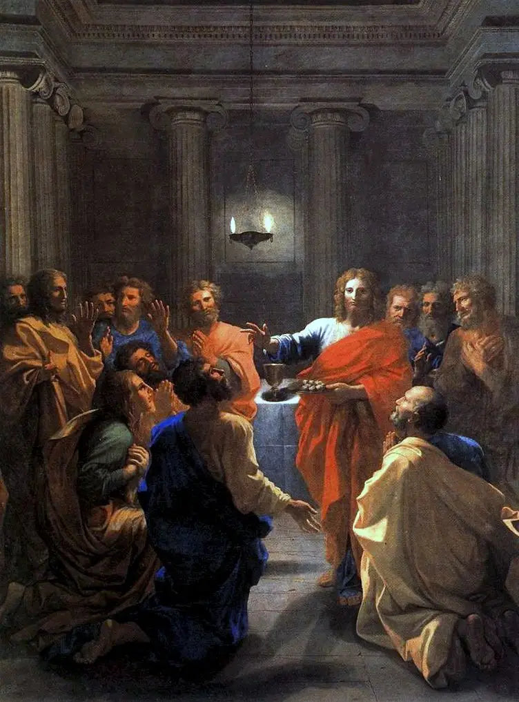 The Institution of the Eucharist - Nicolas Poussin