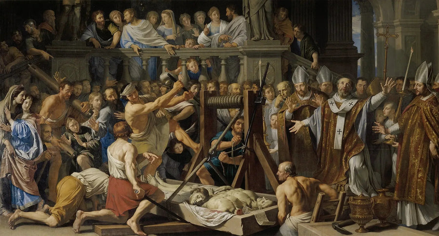 The Invention of the Relics of Saint Gervais and Saint Protais - Philippe de Champaigne