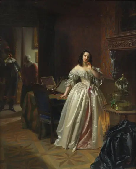 The Guest - Eugène Delacroix