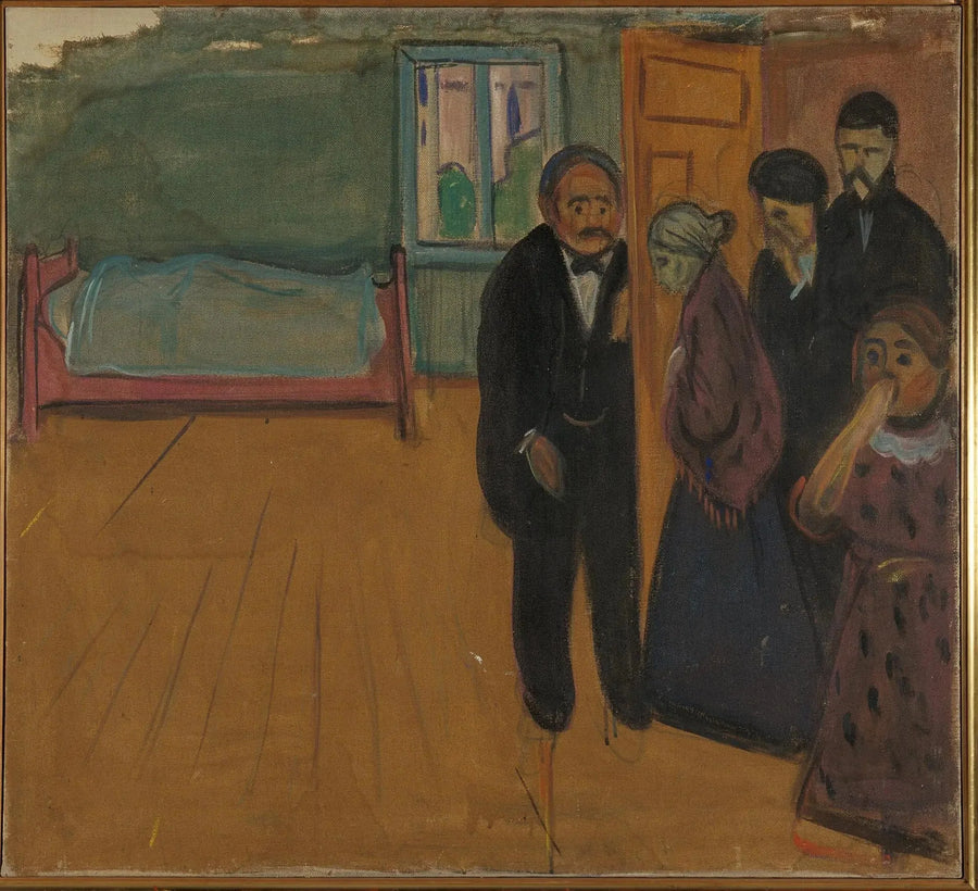 The Scent of Death - Edvard Munch