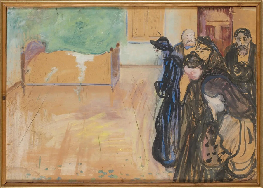 The Scent of Death - Edvard Munch