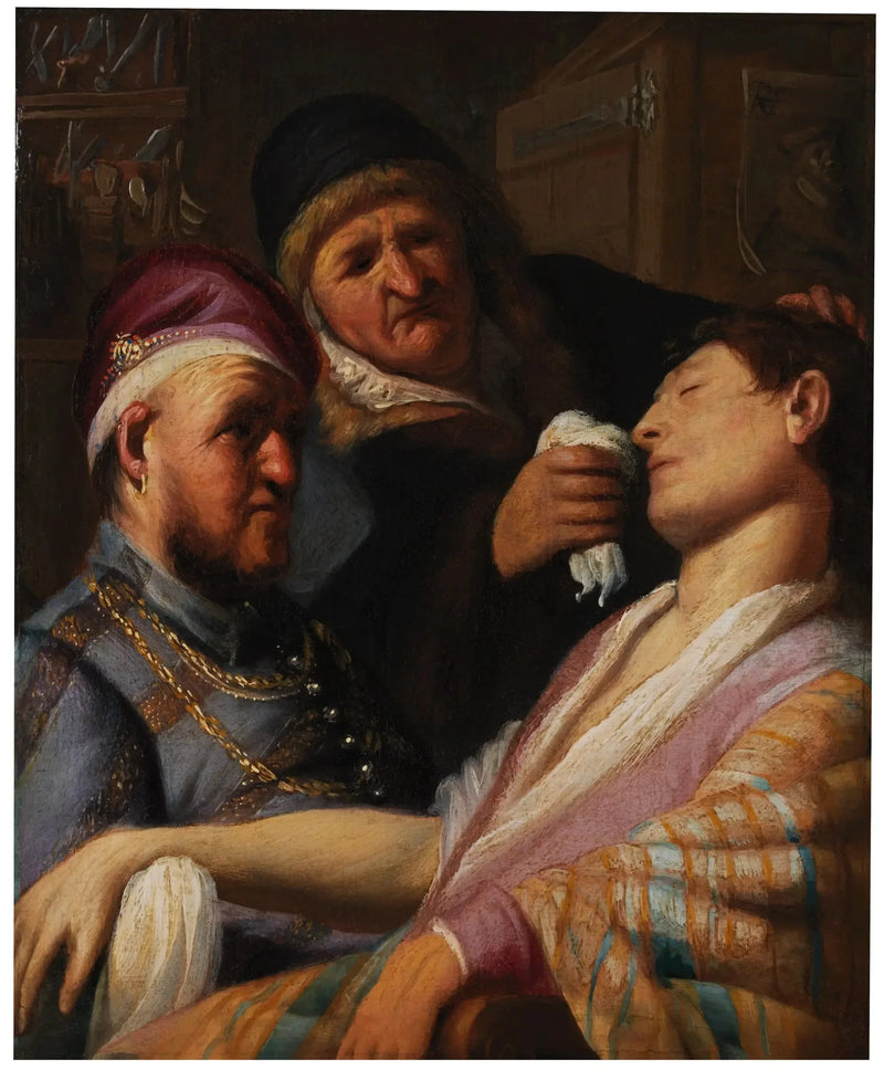 The Smell, or the Unconscious Patient - Rembrandt