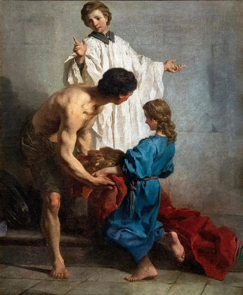 The Offering of the Bread - Pierre Subleyras