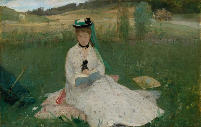 The Green Parasol - Berthe Morisot