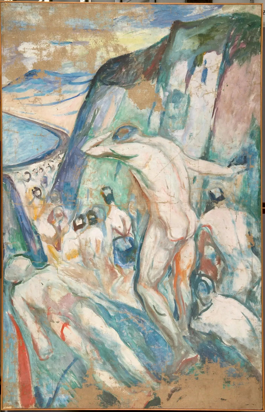 The Storm: Right Side - Edvard Munch