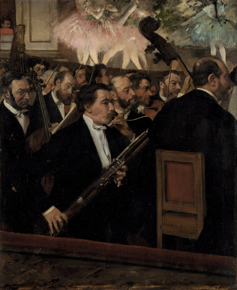 The Orchestra of the Opera - Edgar Degas