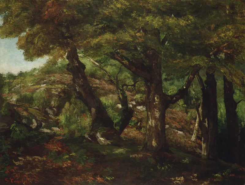 The Edge of the Forest - Gustave Courbet