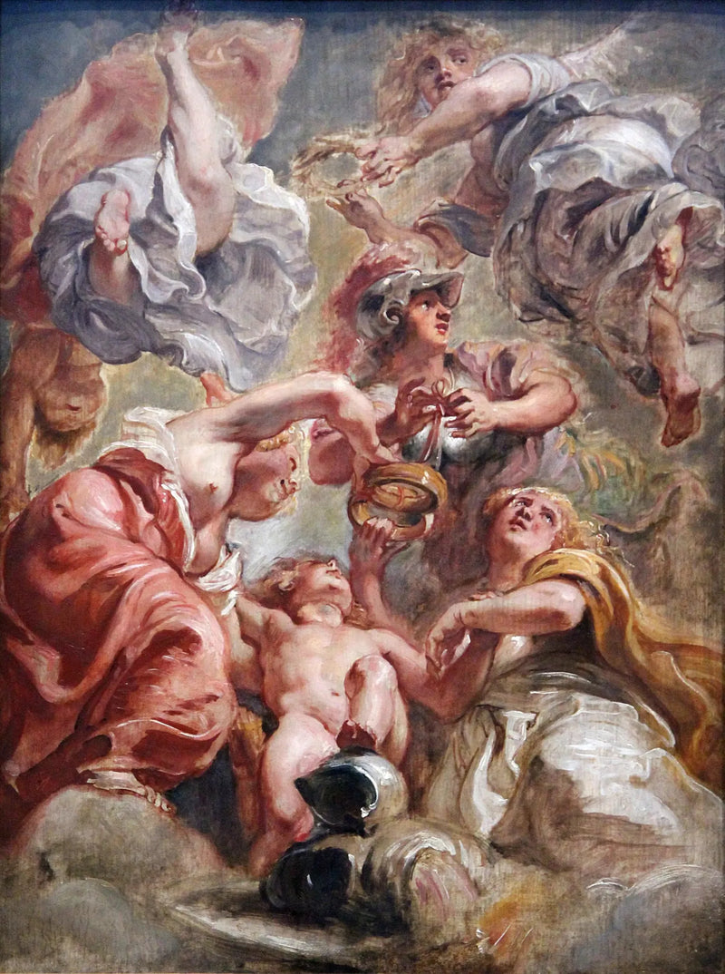 The Union of England and Scotland - Peter Paul Rubens