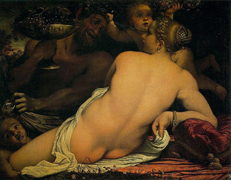 The Bacchante - Annibale Carracci