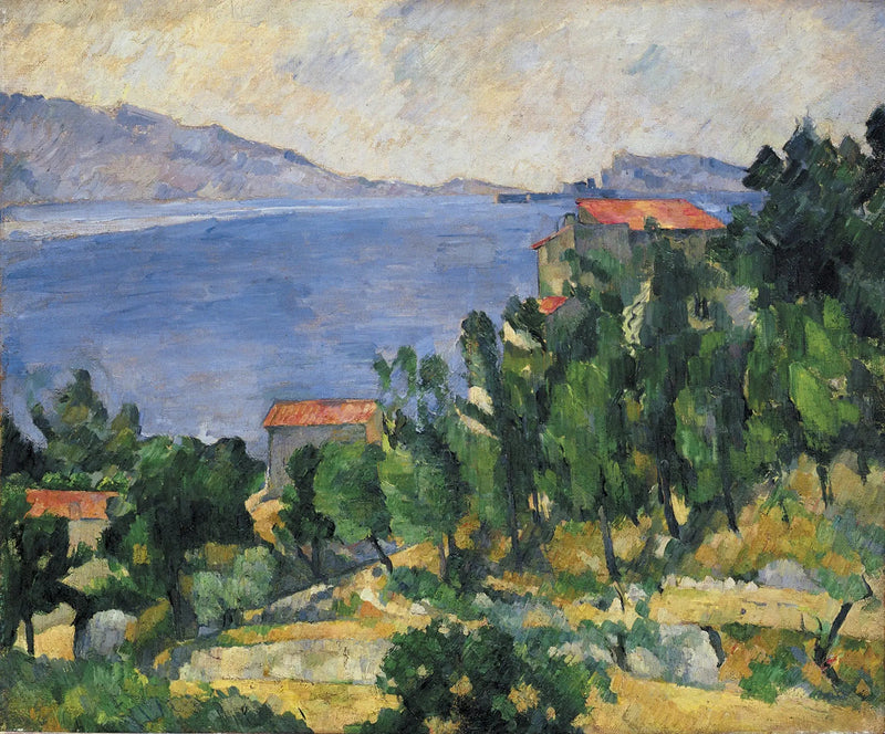 The Bay of l'Estaque seen from the east - Paul Cézanne